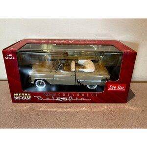 Sun Star 1953 CHEVY BEL AIR Cream Tan Diecast model car NIB 1/18 new Chevrolet